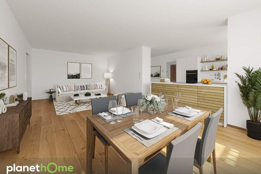 Mödling Mitten im Zentrum - Top ausgestattete 4-Zimmerwohnung mit Garage, Wohnung-kauf, 359.000,€, 2340 Mödling