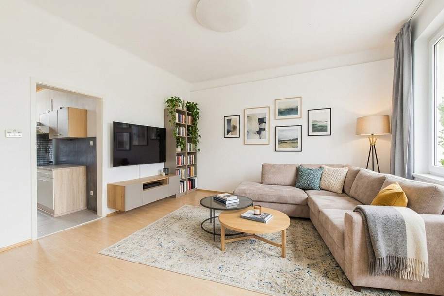 ERSTBEZUG nach SANIERUNG - gemütliche 2-Zimmer Wohnung in Schwechat, Wohnung-miete, 630,30,€, 2320 Bruck an der Leitha