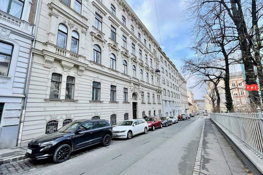 Stilhaus, barrierefreies 4 Zimmer Altbau-Büro-Praxis in zentraler Lage, Gewerbeobjekt-miete, 1.430,24,€, 1040 Wien 4., Wieden