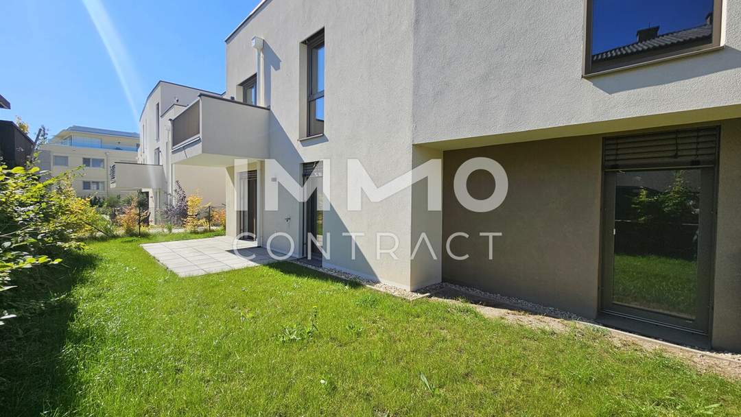 Provisionsfrei! Eigener Garten und Ruhe: Helle 3-Zimmer-Wohnung mit viel Platz und viel Grün