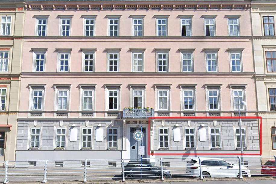 Renoviertes Altbaubüro | repräsentative Adresse und Räumlichkeiten | sensationelle Lage Am Heumarkt, Gewerbeobjekt-miete, 3.840,00,€, 1030 Wien 3., Landstraße