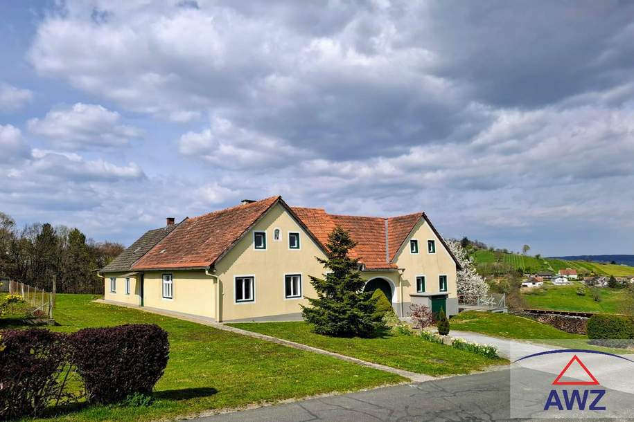 WUNDERSCHÖNE Aussicht, sehr RUHIGE Lage!, Haus-kauf, 379.000,€, 8282 Hartberg-Fürstenfeld