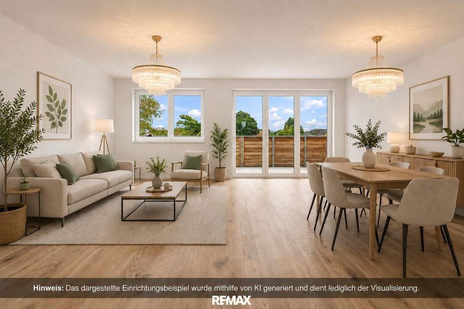"Provisionsfrei für den Käufer - Dachgeschoss 3 Zimmer- mit Balkon", Wohnung-kauf, 384.000,€, 2232 Gänserndorf