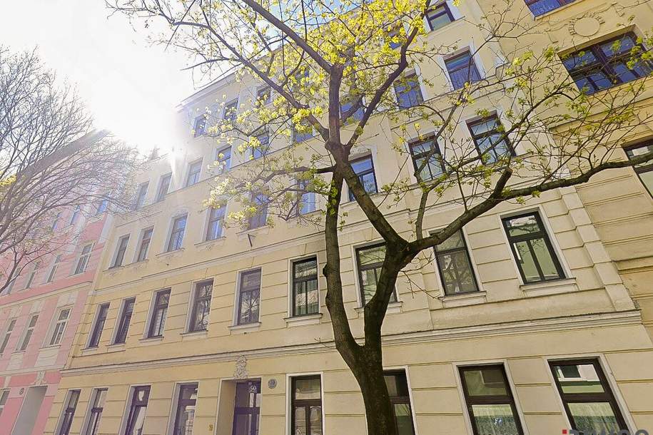 Heller sanierter Altbau nähe Augarten | 2 Min. zur U6 und S-Bahn | 3 Min. zum FH Technikum | 4. Stock ohne Lift, Wohnung-kauf, 319.000,€, 1200 Wien 20., Brigittenau