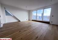 Einzigartige Dachgeschoss-Maisonette mit 3 Terrassen &amp; Fernblick | ERSTBEZUG am Reinlpark