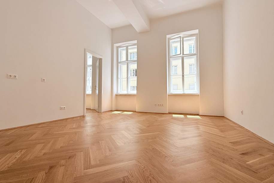 Stilvoll sanierte Altbauwohnung in begehrter Lage nahe dem Augarten, Wohnung-kauf, 390.000,€, 1020 Wien 2., Leopoldstadt