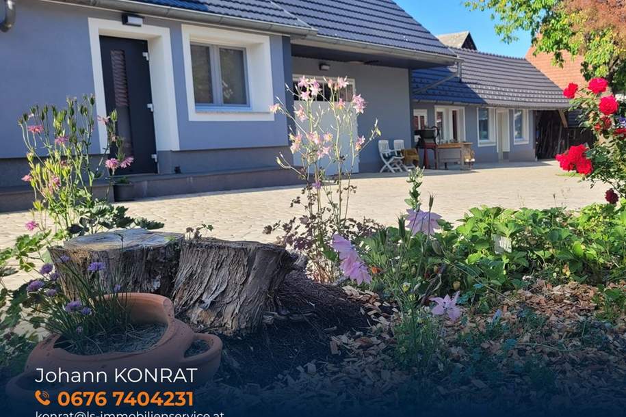 Modernisiertes Wohnhaus mit Einliegerwohnung im sonnigen Südburgenland!, Haus-kauf, 294.000,€, 7522 Güssing