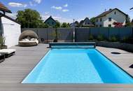 MODERNES TRAUMHAUS mit POOL & WELLNESSBEREICH / ZENTRUMSNAHE RUHIGE SIEDLUNGSLAGE / SACKGASSE