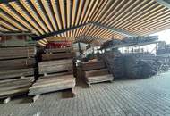 Betriebsgelände mit Halle in Untersiebenbrunn