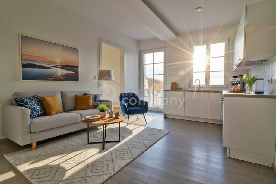 Schnuckelige Wohnung mit großartiger Terrasse, Wohnung-miete, 682,00,€, 7203 Mattersburg