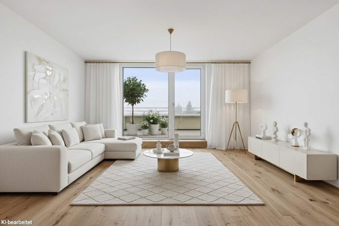 PROVISIONSFREI! Lichtdurchflutete 3-Zimmer-Wohnung | Südausrichtung | Terrasse von jedem Raum begehbar