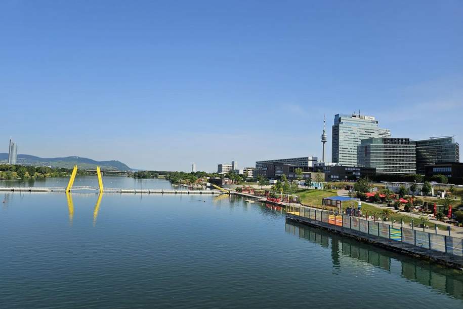 " Furnished Apartment with Terrace in Mischek Tower – near UNO-City ", Wohnung-miete, 2.100,00,€, 1220 Wien 22., Donaustadt