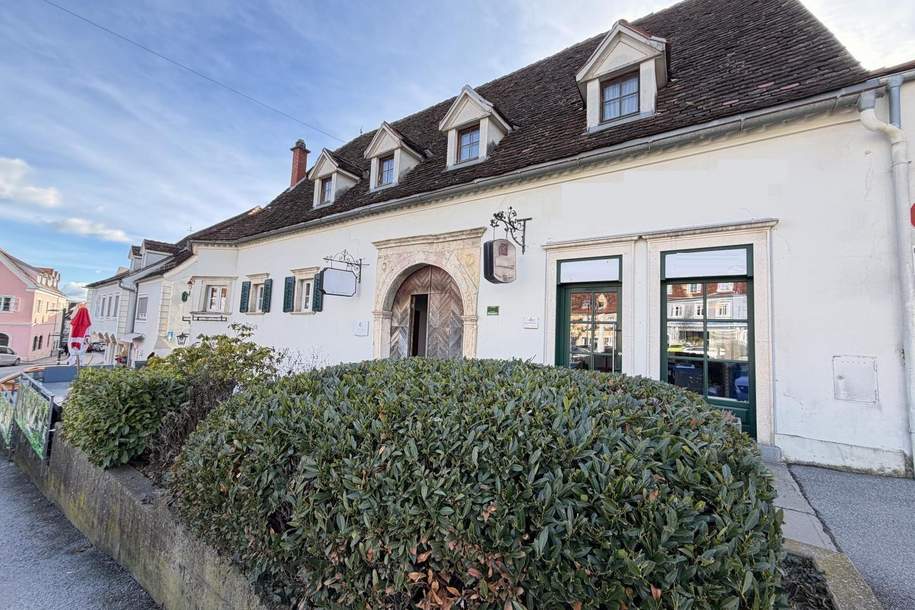 Top-Investment mit über 6% Rendite – Historisches Zinshaus am Hauptplatz Weiz, Gewerbeobjekt-kauf, 890.000,€, 8160 Weiz