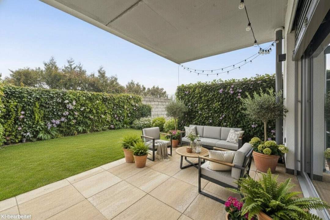 PROVISIONSFREI! Großzügige 2-Zimmer-Wohnung mit traumhaftem Garten | Viel Privatsphäre | Bezugsfertig