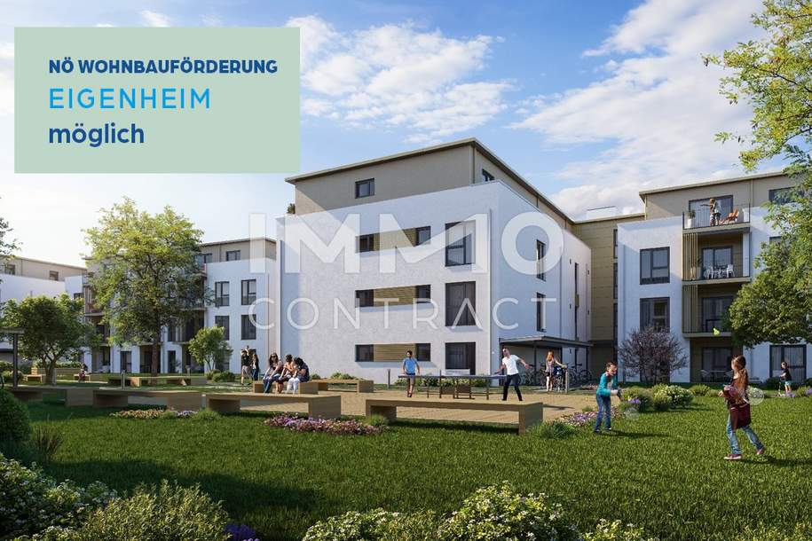 3 Zimmer Neubau mit Aussicht!, Wohnung-kauf, 258.000,€, 3200 Sankt Pölten(Land)