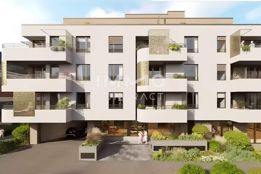 Grünruhelage! Westseitige Balkonwohnung in nachhaltigem Neubau ohne Provision, Wohnung-kauf, 250.170,€, 1230 Wien 23., Liesing