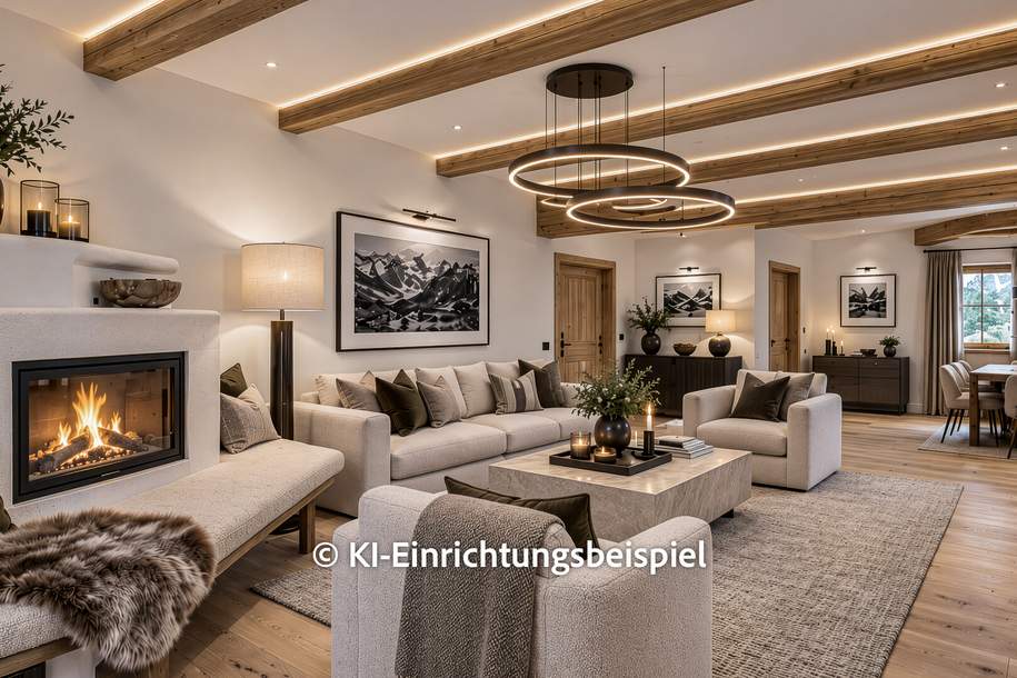 Freizeitwohnsitz in zentraler Top-Grünruhelage, Wohnung-kauf, 1.990.000,€, 6370 Kitzbühel