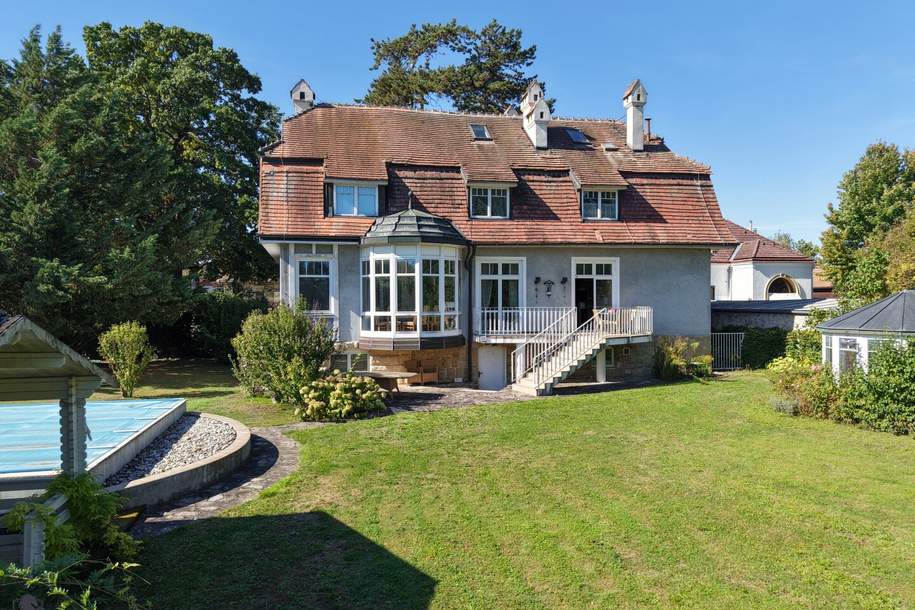 Historische Villa mit privatem Parkgarten in Langenlebarn bei Tulln, Haus-kauf, 1.290.000,€, 3425 Tulln