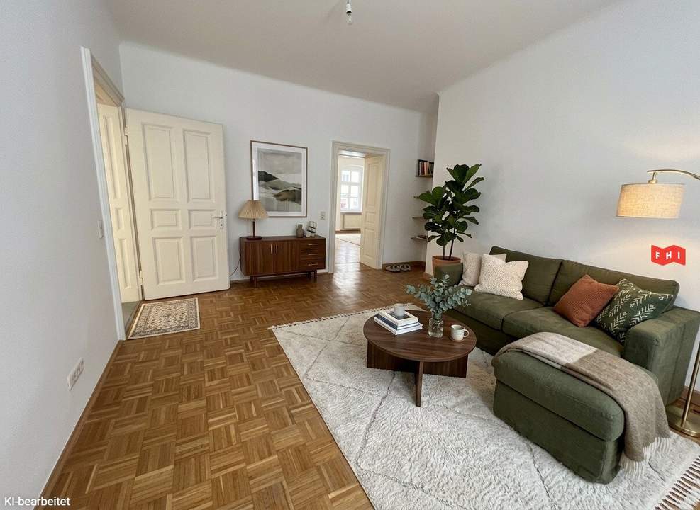 Elegante Altbauwohnung mit AirBNB Potenzial