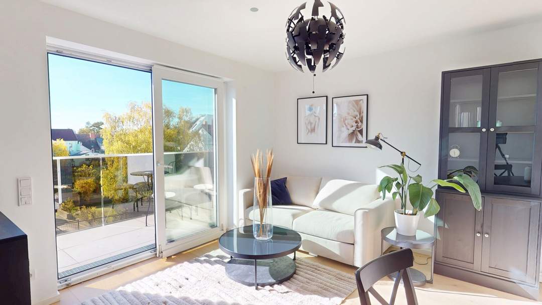 Hochwertige 2-Zimmer-Wohnung mit Balkon (Kurzzeitvermietung gestattet!)