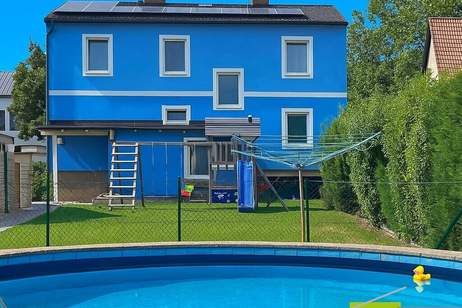 Familien-Idylle mit Pool und nachhaltiger Energieversorgung, Haus-kauf, 579.000,€, 2440 Bruck an der Leitha