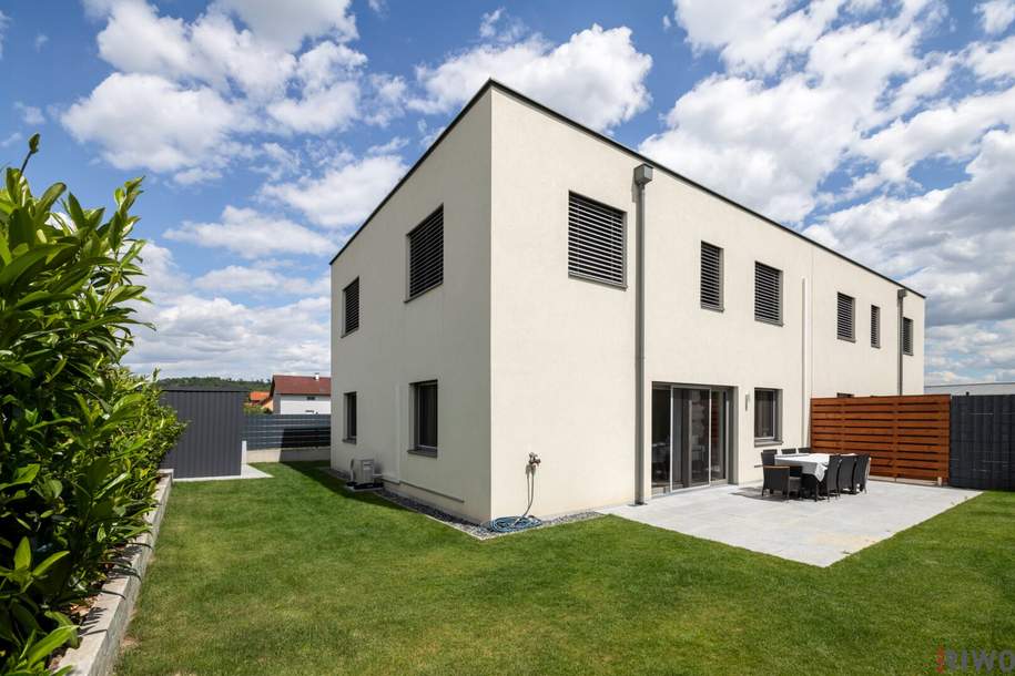 DOPPELHAUS mit TOP-AUSSTATTUNG, 5-Zimmer, fast Neuwertig, Haus-kauf, 465.000,€, 3710 Hollabrunn