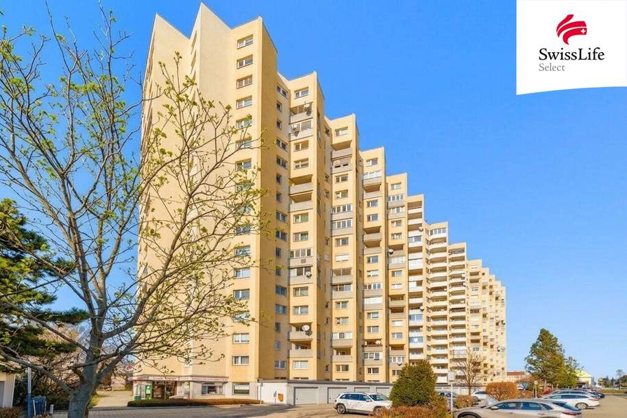 Charmante Maisonettewohnung mit Weitblick | Nahe Donauzentrum | Drei Zimmer | 16. Liftstock, Wohnung-kauf, 378.000,€, 1220 Wien 22., Donaustadt