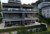 Luxusapartment mit unverbaubarem Panorama-Seeblick und privatem Seezugang am Wörthersee
