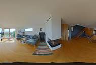 Architektenhaus in sonniger Ruhelage mit Spiral-Weinkeller, Infinity Pool und Burgblick