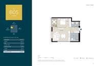 Sonnige 2-Zimmer Wohnung mit sensationellem Fernblick und Roof-Top-Pool! - Erstbezug!