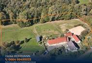 Pferdehof in sonniger Ruhelage bei Straden – 1,7 ha Grund, Wohnhaus, zahlreiche Nebengebäude & ideal für Selbstversorger - provisionsfrei