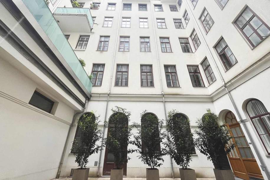 Unbefristet vermietete 3-Zimmer-Wohnung mit Loggia in Top Lage - Donaukanal und UBahn um´s Eck, Wohnung-kauf, 653.000,€, 1010 Wien 1., Innere Stadt