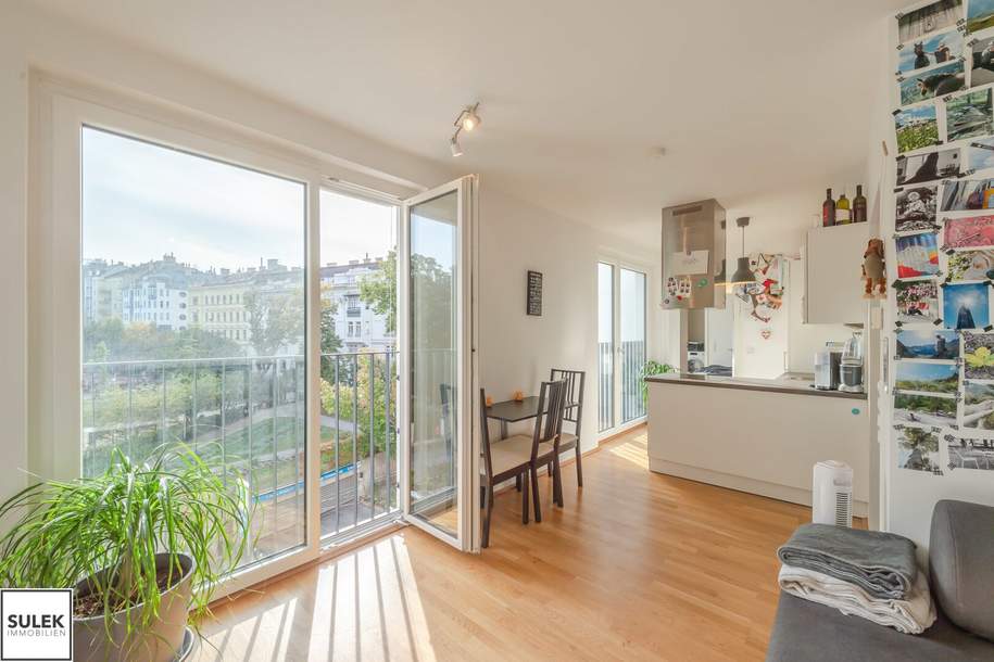 Ab 1.9.26 verfügbar: schöne, helle Neubauwohnung mit Grünblick (Schubertpark), Wohnung-miete, 1.099,00,€, 1180 Wien 17., Hernals