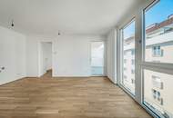 HELL >> Nordöstliche Balkonwohnung mit moderner Ausstattung >> Erstbezug mit idealer Verkehrsanbindung