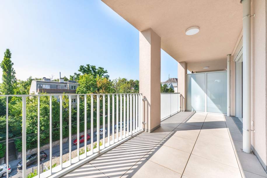 Ab Oktober! Erstbezug! Klimatisierte 2-Zimmer-Balkonwohnung inkl. Stellplatz zu vermieten!, Wohnung-miete, 1.490,00,€, 1190 Wien 19., Döbling