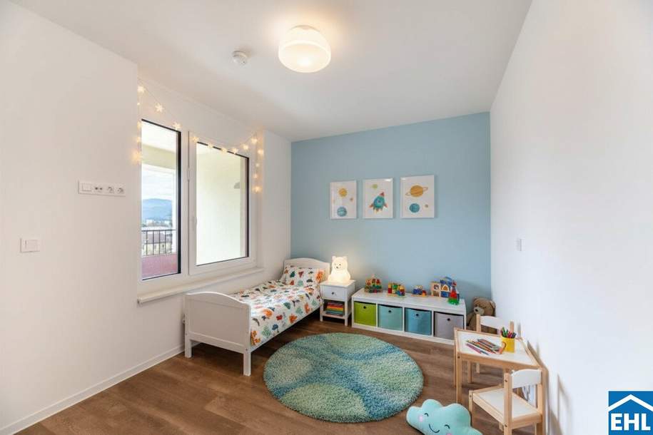 Smart Quadrat: Willkommen in der neuen urbanen Studenten-Oase!, Wohnung-miete, 650,00,€, 8020 Graz(Stadt)