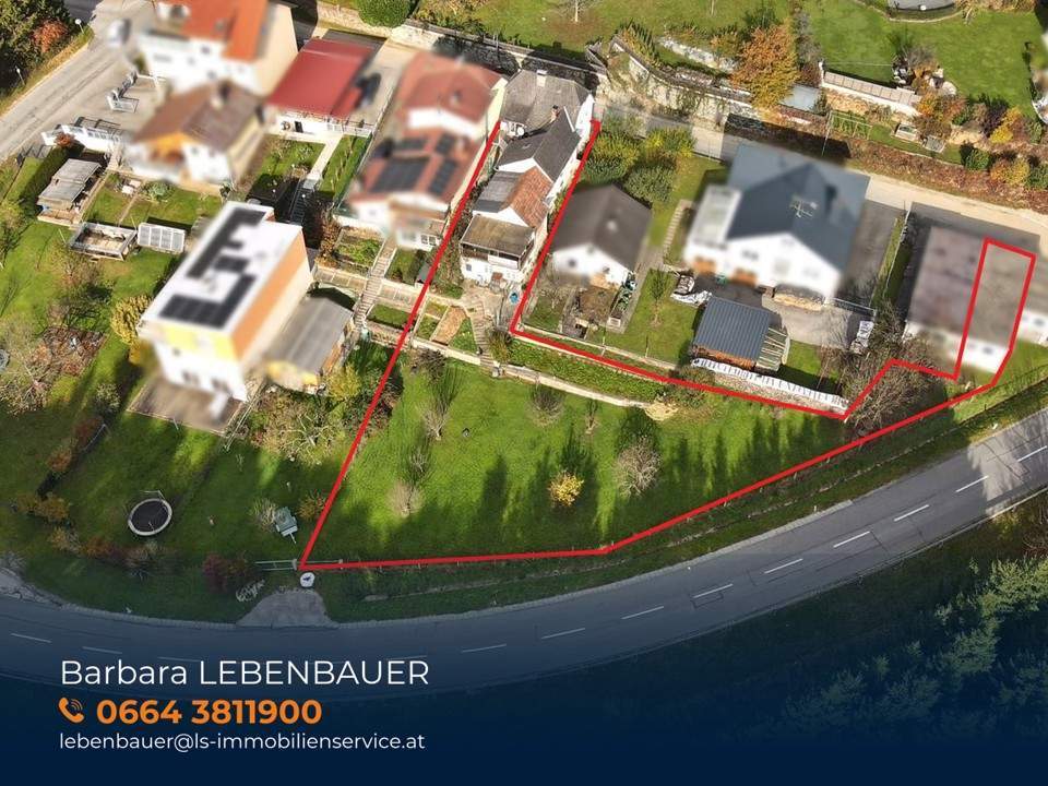 Charmantes Wohnhaus mit großem Grundstück &amp; vielseitigem Entwicklungspotenzial in Rohrbach an der Lafnitz!