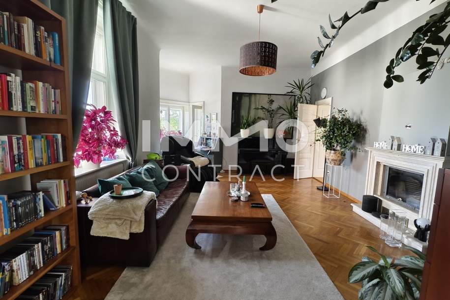 Die Wohnung mit Charakter und 5,5 Zimmern, Wohnung-miete, 3.990,00,€, 1190 Wien 19., Döbling