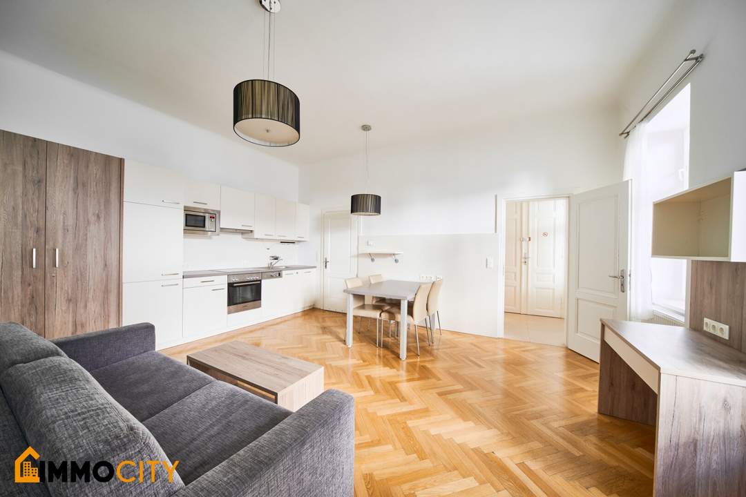 Charmante 2-Zimmer-Wohnung inkl. Küche (Bosch) in der Kaiserstraße 26, 1070 Wien, Nur 300 m bis zur Mariahilfer Straße