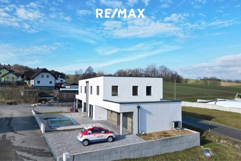 ERSTBEZUG - Moderne Doppelhaushälfte mit Pool und hochwertiger Ausstattung in Frankenburg am Hausruck, Haus-kauf, 393.000,€, 4873 Vöcklabruck