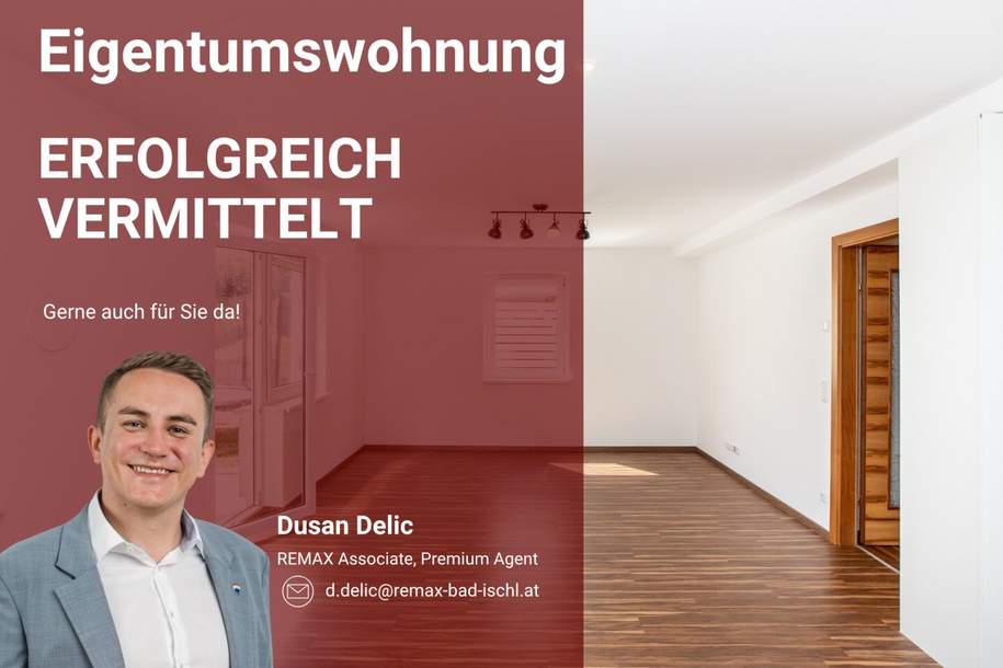 V E R K A U F T ! Wohnen mit Gartenidylle – attraktive 3-Zimmer-Terrassenwohnung in Bad Ischl, Wohnung-kauf, 4820 Gmunden