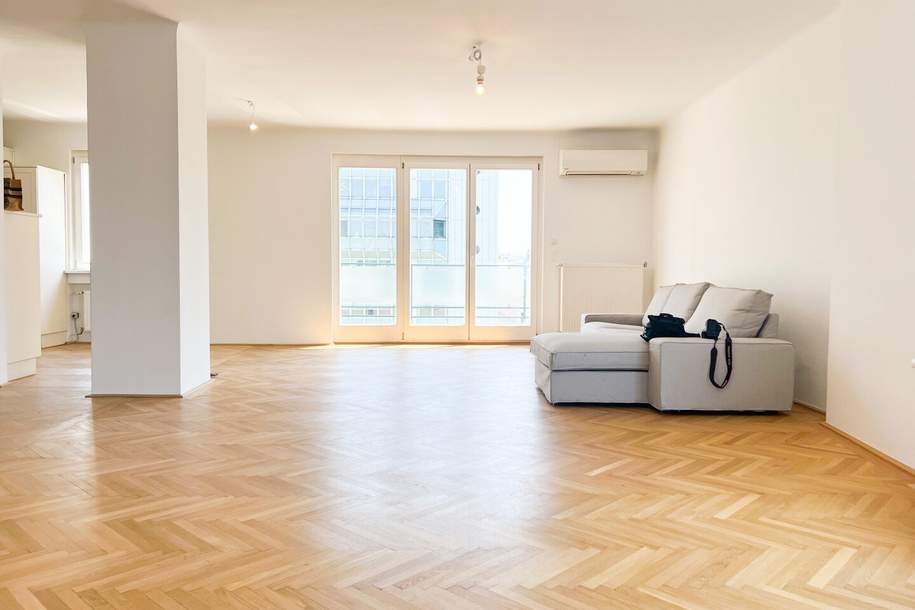 Helle 4-Zimmer DG-Wohnung mit zwei Terrassen, Nähe TU, Wohnung-miete, 2.292,85,€, 1040 Wien 4., Wieden