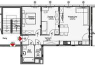 3-Zimmer-Wohnung mit großer Süd-Loggia beim Gasometer! Unmittelbare U3-Nähe!