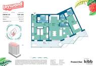 JETZT wird's leywand. Das Wohnhochhaus am Nordbahnviertel - letztes Rooftop mit traumhafter Raumhöhe + Kaminanschluss (T195)