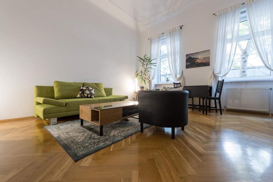 Hofseitige 3-Zimmer-Altbauwohnung nahe Haus des Meeres, Wohnung-kauf, 499.000,€, 1060 Wien 6., Mariahilf