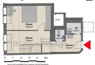 Elevate 1090 – Erstbezug: Luxus Dachgeschoss - Maisonette Wohnung (klimatisiert) mit großer Terrasse nahe U6 Alser Straße, AKH!