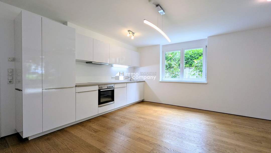 Moderne 3-Zimmer-EG-Wohnung mit Terrasse in zentraler Lage - inkl. TG-Stellplatz &amp; Küche!