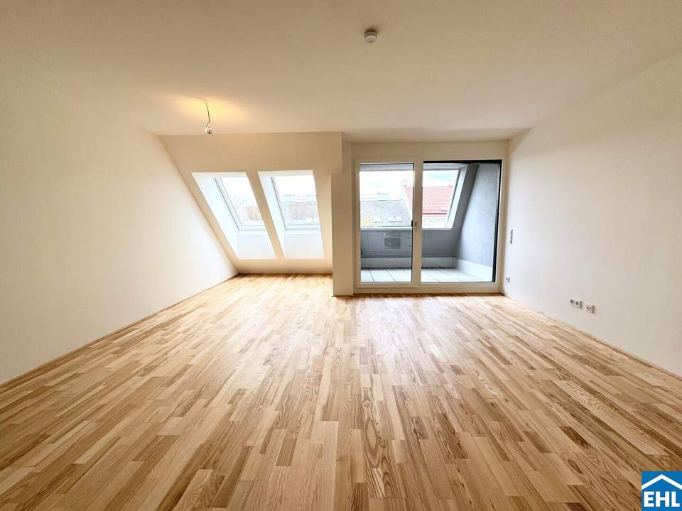 Moderne 3-Zimmer-Wohnung in Wien mit Loggia und Terrasse!