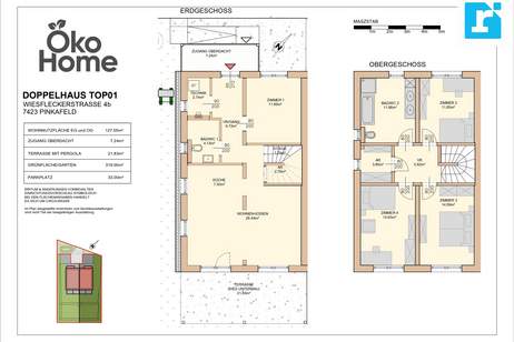 HAUS zur MIETE in Pinkafeld mit Garten inkl. Stellplatz, Haus-miete, 1.758,60,€, 7423 Oberwart