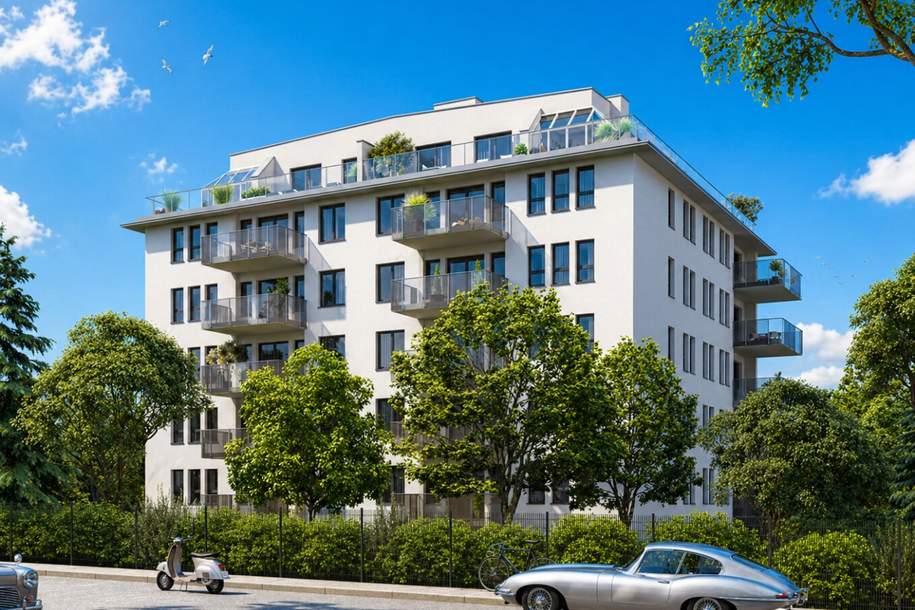 Wohnen mit Charme &amp; Ruhe – Exklusive 2 Zimmer mit Balkon im 18. Bezirk, Wohnung-kauf, 479.000,€, 1180 Wien 17., Hernals